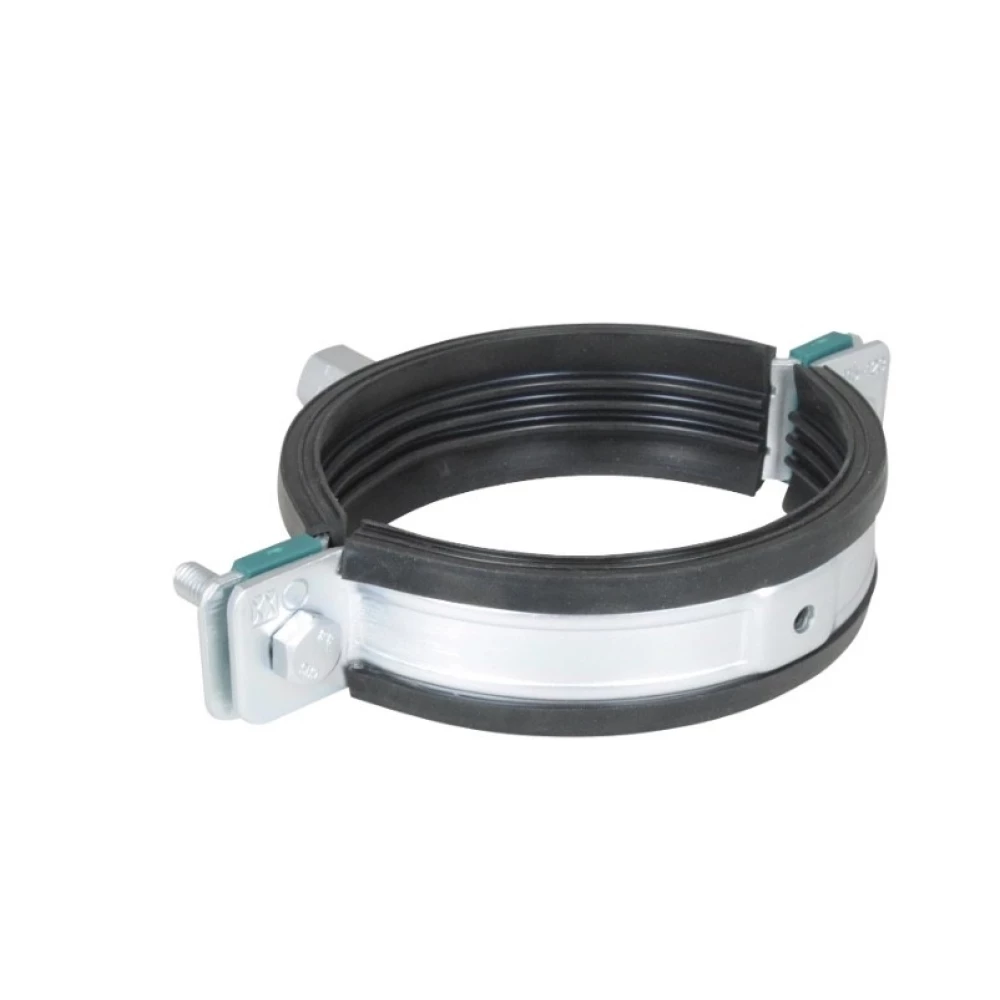 Хомут Для Кріплення Повітропроводів Важкого Навантаження Тип (з гумовою прокладкою) FCGG  112